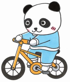 パンダ自転車